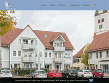 Tablet Screenshot of hotel-peterhof.net